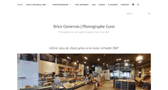 Desktop Screenshot of bricegenevois.com