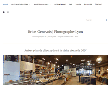 Tablet Screenshot of bricegenevois.com
